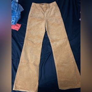 corduroy flare pants